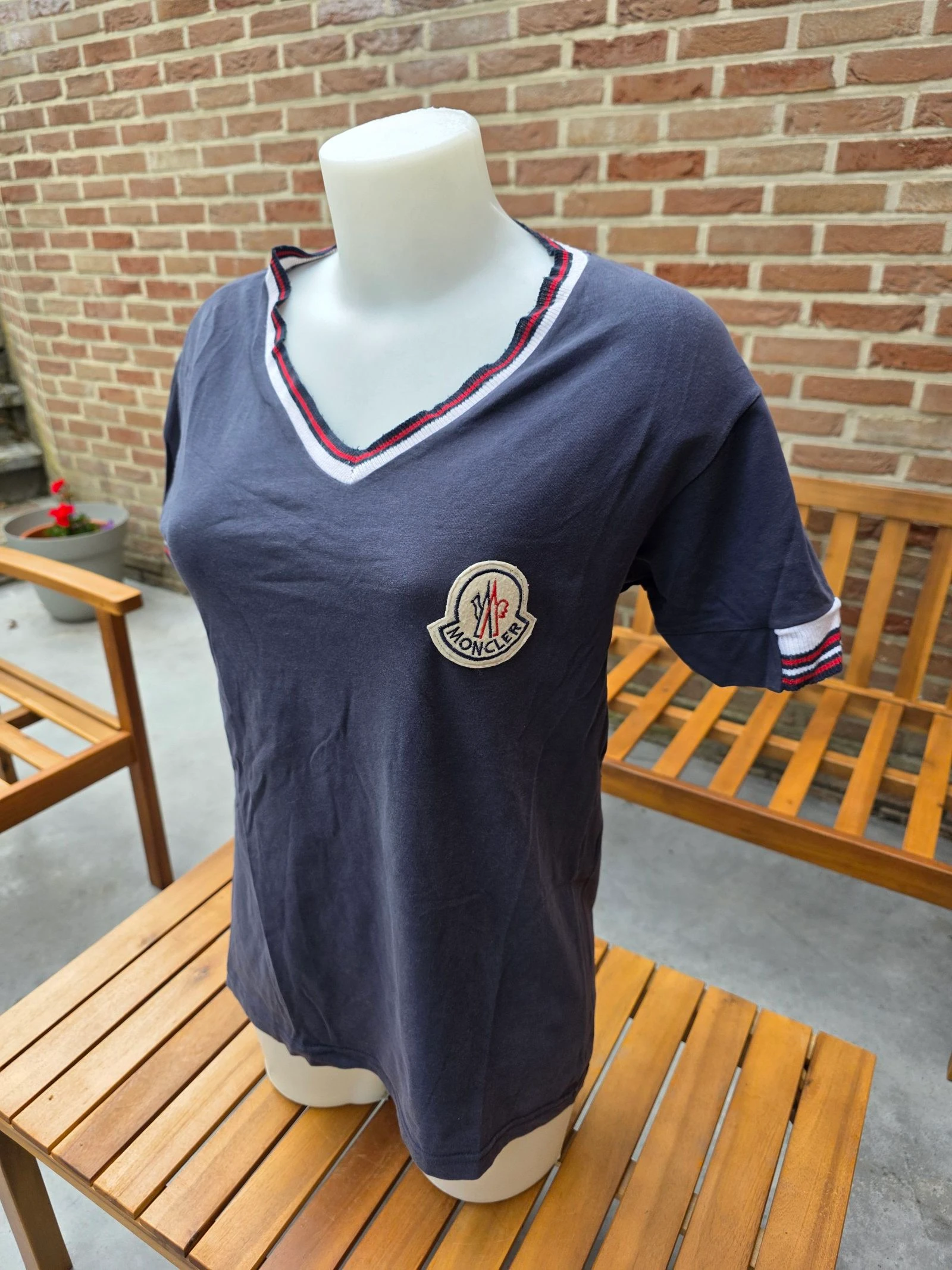 T-Shirt bleu femme